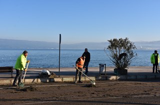 Kurşunlu’da Fırtınanın İzleri Siliniyor